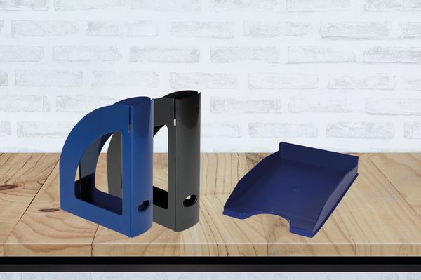 Produktbild: Stehsammler A4/C4 blau opaque