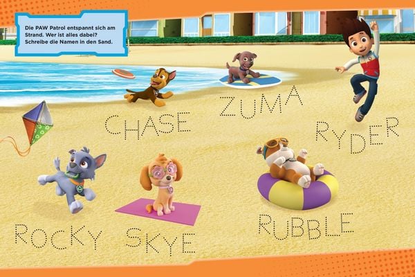 Produktbild: Mein Lernspielheft PAW Patrol Erste Buchstaben