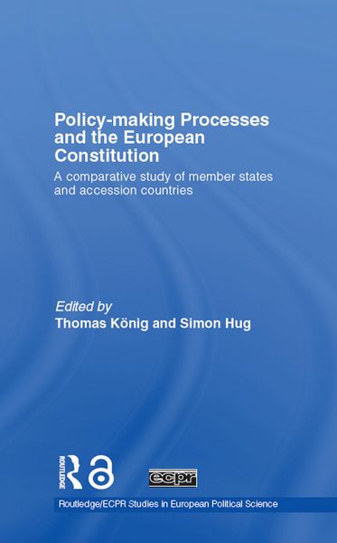 Produktbild: Policy-Making Processes and the European Constitution