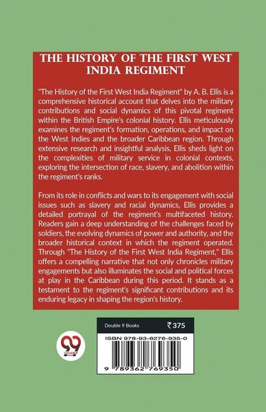 Produktbild: The History of the First West India Regiment
