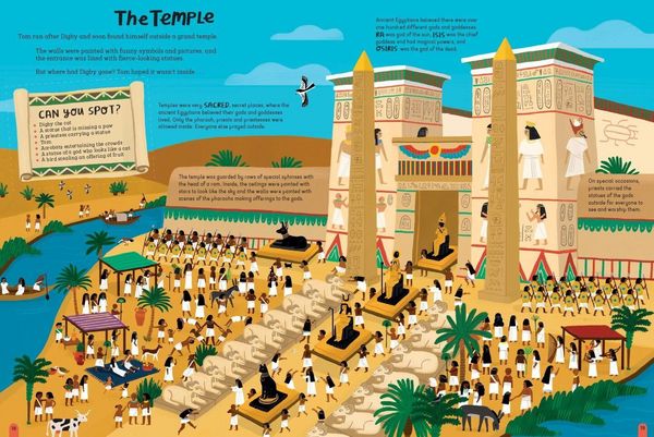 Produktbild: Wo ist Tom? Expedition ins alte &Auml;gypten. Suchen, finden, wissen. &Uuml;ber 100 Dinge im alten &Auml;gypten entdecken
