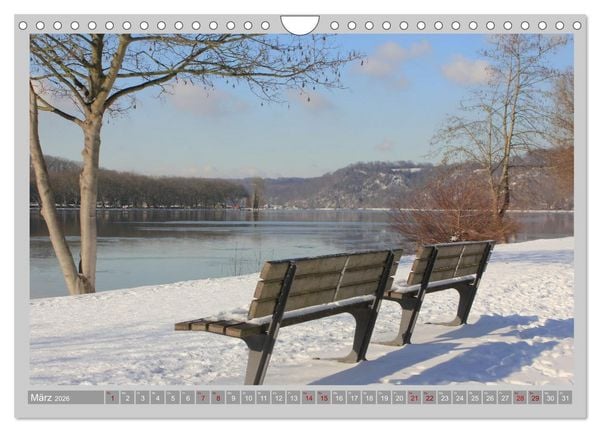Produktbild: Baldeneysee - Oase der Ruhe (Wandkalender 2026 DIN A4 quer), CALVENDO Monatskalender