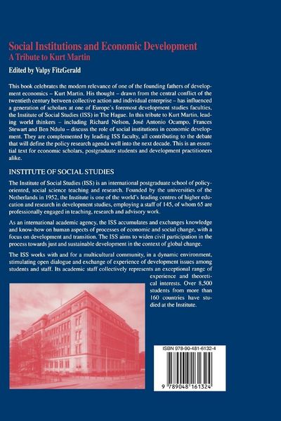 Produktbild: Social Institutions and Economic Development