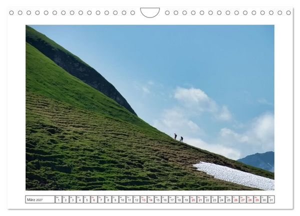 Produktbild: Oberstdorf zu allen Jahreszeiten (Wandkalender 2027 DIN A4 quer), CALVENDO Monatskalender