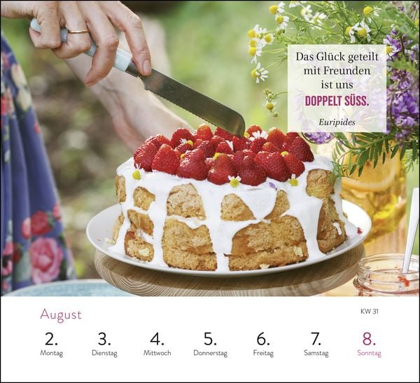 Produktbild: Wochenkalender 2027: Gl&uuml;cksmomente f&uuml;r jeden Tag