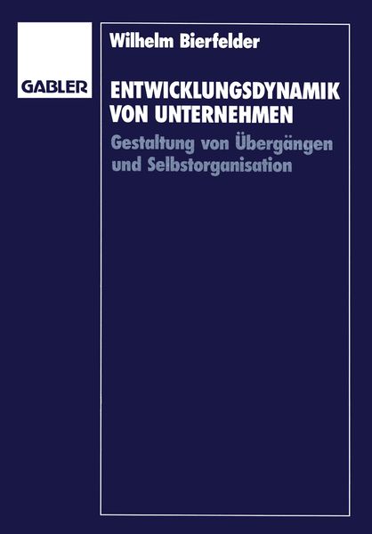 Produktbild: Entwicklungsdynamik von Unternehmen