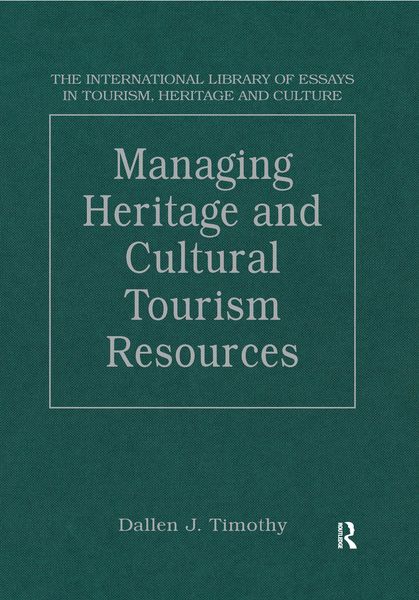 Produktbild: Managing Heritage and Cultural Tourism Resources