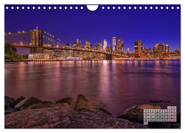 Produktbild: The Fascination of Bridges (Wall Calendar 2026 DIN A4 landscape), CALVENDO 12 Month Wall Calendar