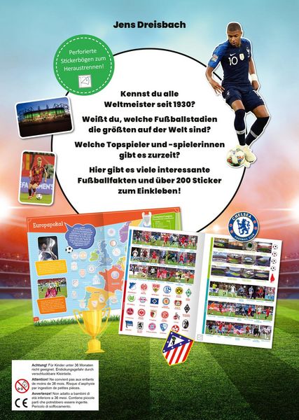 Produktbild: Das gro&szlig;e Fu&szlig;ball-Stickerbuch