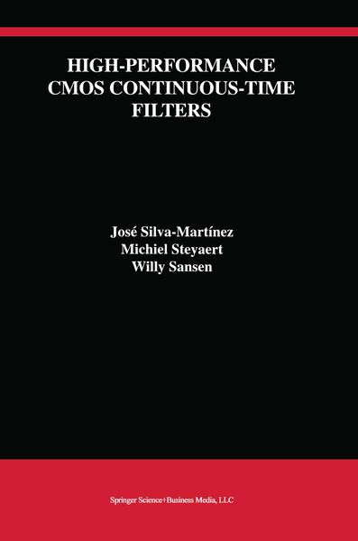 Produktbild: High-Performance CMOS Continuous-Time Filters