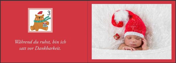 Produktbild: Baby Adventskalender - Ein zauberhaft fotografierter Bilderbuch-Adventskalender f&uuml;r Schwangere, Mamas und Papas