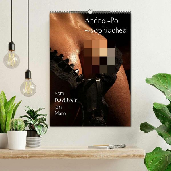 Produktbild: Andro~Po~sophisches (Wandkalender 2026 DIN A2 hoch), CALVENDO Monatskalender