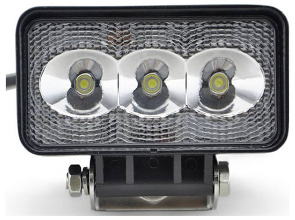 SecoRüt Arbeitsscheinwerfer 12 V/DC, 24 V/DC TP309 Nahfeldausleuchtung (B x H x T) 66 x 66 x 65 mm 500 lm 6000 K