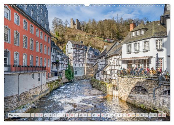 Produktbild: Monschau Impressionen (hochwertiger Premium Wandkalender 2026 DIN A2 quer), Kunstdruck in Hochglanz