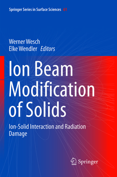 Produktbild: Ion Beam Modification of Solids