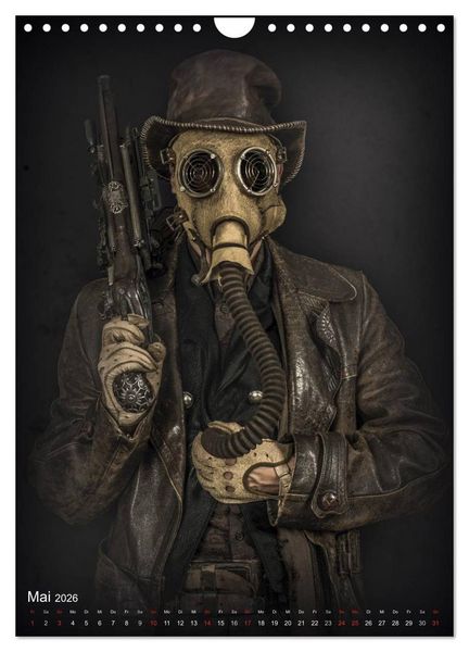 Produktbild: Steampunk Artwork (Wandkalender 2026 DIN A4 hoch), CALVENDO Monatskalender