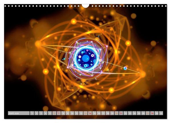 Produktbild: Quantenmechanik von Bits zu Qubits (Wandkalender 2026 DIN A3 quer), CALVENDO Monatskalender