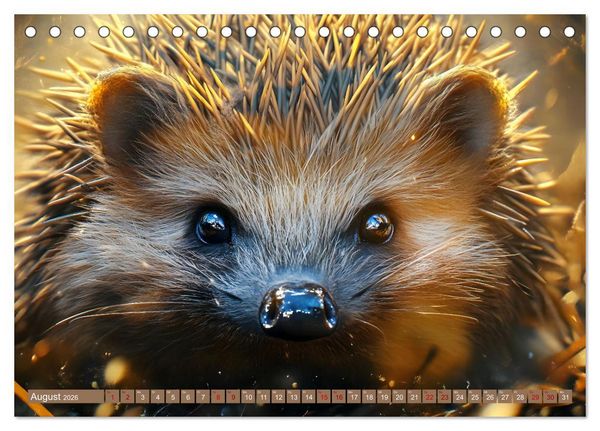 Produktbild: Tierische Balance (Tischkalender 2026 DIN A5 quer), CALVENDO Monatskalender