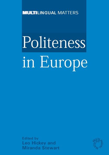 Produktbild: Politeness in Europe