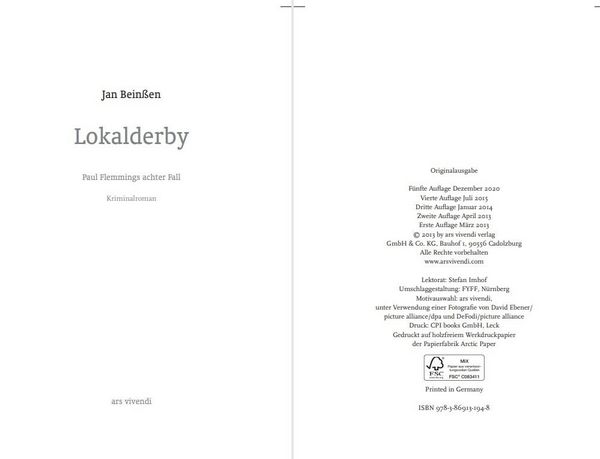Produktbild: Lokalderby / Paul Flemming Bd. 11