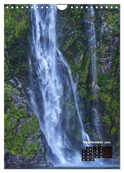 Produktbild: Neuseeland, Inseln der Tr&auml;ume (Wandkalender 2026 DIN A4 hoch), CALVENDO Monatskalender