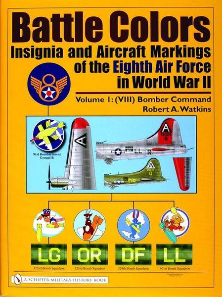 Produktbild: Battle Colors: Insignia and Aircraft Markings of the Eighth Air Force in World War II