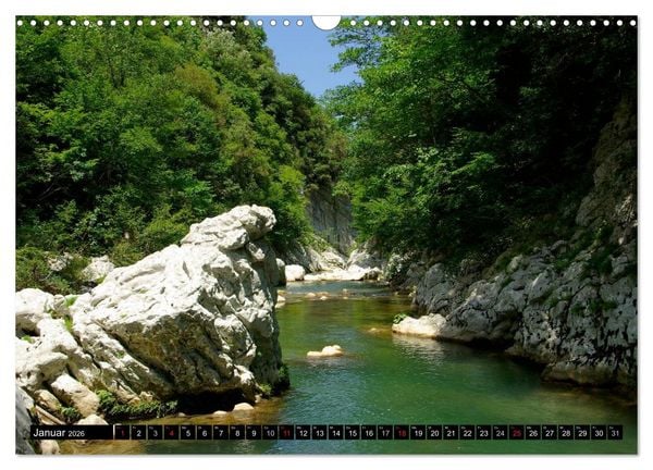 Produktbild: Kampanien &ndash; Capri und der Cilento (Wandkalender 2026 DIN A3 quer), CALVENDO Monatskalender