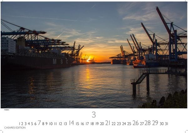 Produktbild: Hamburg Kalender 2027 &ndash; Wandkalender | Fotokalender Deutschland 35x24cm - mit 12 beeindruckenden Bildern mit stimmungsvollen Motiven von Hafen, Elbe, Speicherstadt und hanseatischem Flair