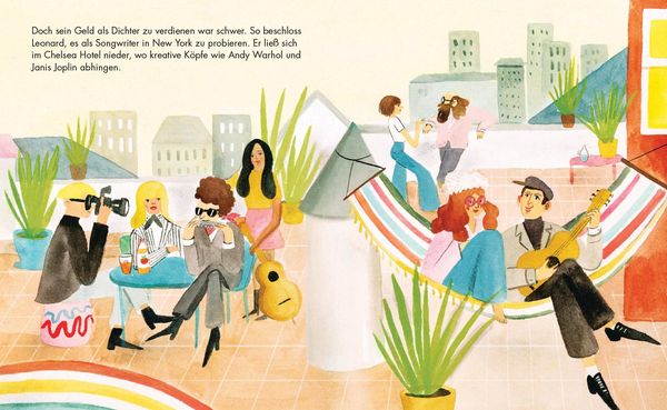 Produktbild: Leonard Cohen &ndash; Little People, BIG DREAMS (Deutsche Ausgabe)