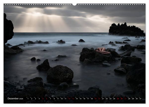 Produktbild: Lanzarote - Aktaufnahmen auf der Vulkaninsel (hochwertiger Premium Wandkalender 2026 DIN A2 quer), Kunstdruck in Hochglanz