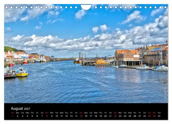 Produktbild: Whitby Harbour (Wall Calendar 2027 DIN A4 landscape), CALVENDO 12 Month Wall Calendar