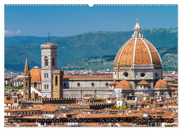 Produktbild: Impressionen aus FLORENZ (Wandkalender 2026 DIN A2 quer), CALVENDO Monatskalender