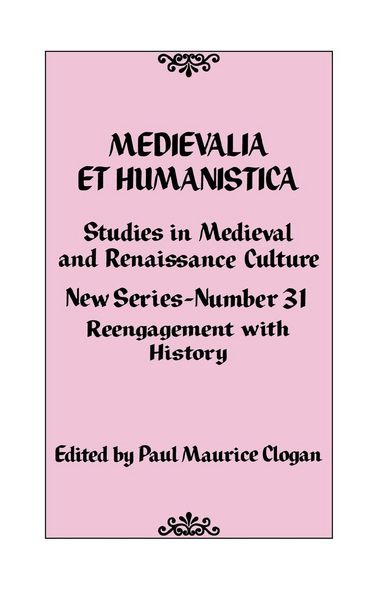 Produktbild: Medievalia et Humanistica No. 31