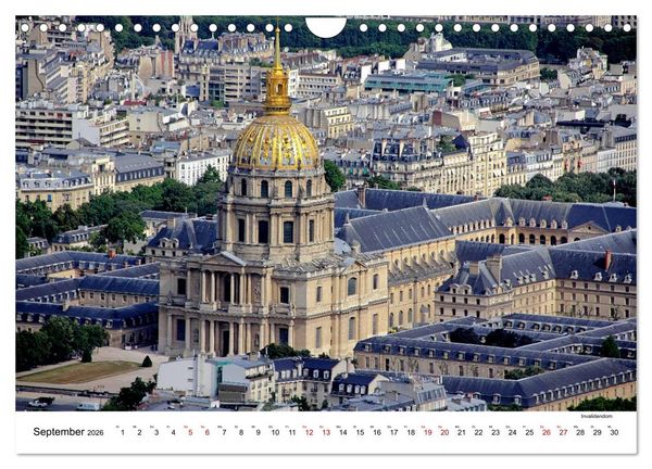 Produktbild: Paris - zwischen gestern und morgen (Wandkalender 2026 DIN A4 quer), CALVENDO Monatskalender