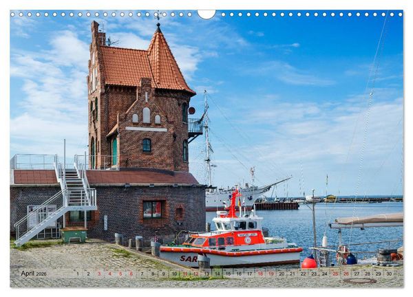 Produktbild: Ein Bummel durch die Hansestadt Stralsund (Wandkalender 2026 DIN A3 quer), CALVENDO Monatskalender