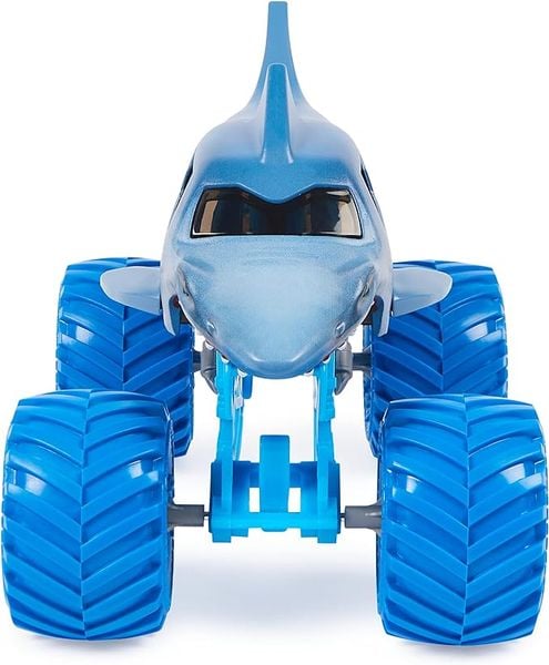 Produktbild: Monster Jam, offizieller Megalodon Monster Truck, Druckguss-Fahrzeug zum Sammeln im Ma&szlig;stab 1:24, Spielzeug f&uuml;r Kinder ab 3 Jahren