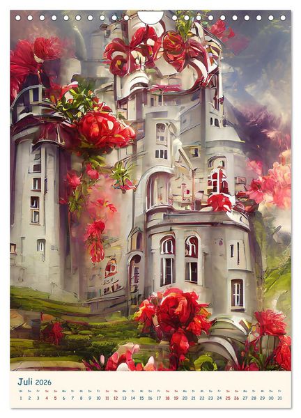 Produktbild: Colors of Dreams - AI-ART (Wandkalender 2026 DIN A4 hoch), CALVENDO Monatskalender