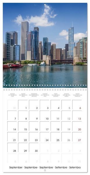 Produktbild: CHICAGO Highlights (Wall Calendar 2026 12 &times; 12 Inch) CALVENDO 12 Month Wall Calendar