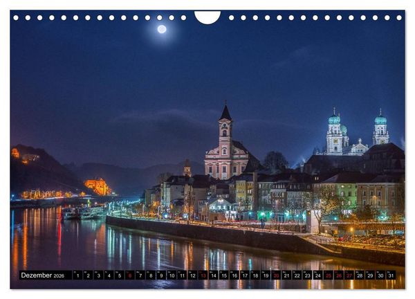 Produktbild: Passau, das Venedig Bayerns (Wandkalender 2026 DIN A4 quer), CALVENDO Monatskalender