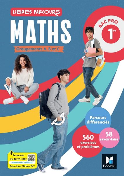 Produktbild: Libres parcours maths 1re bac pro