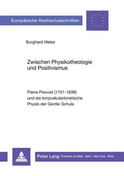 Produktbild: Zwischen Physikotheologie und Positivismus