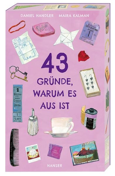 43 Gründe, warum es aus ist, Taschenbuch von Daniel Handler, Carl Hanser, 9783446282667