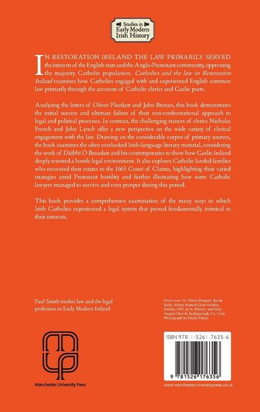 Produktbild: Catholics and the law in Restoration Ireland