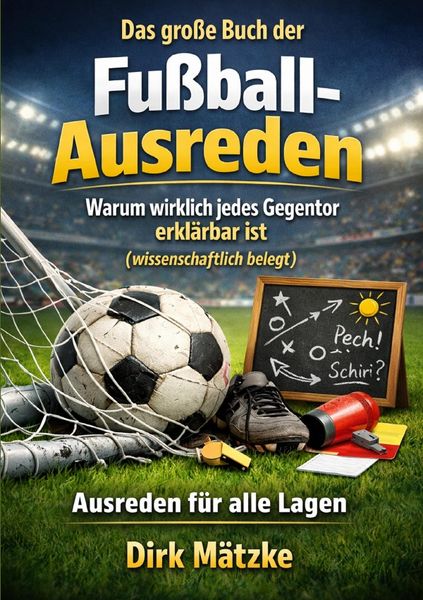 Produktbild: Das gro&szlig;e Buch der Fu&szlig;ball-Ausreden