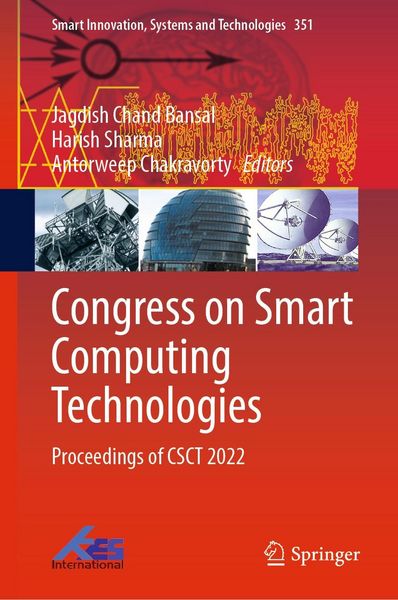 Produktbild: Congress on Smart Computing Technologies