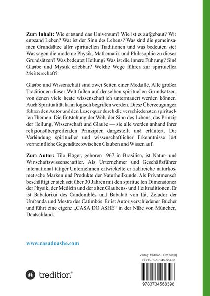 Produktbild: Das Buch des Lebens