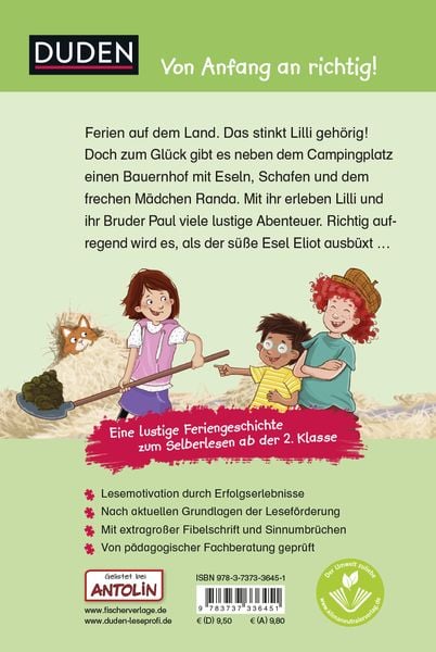 Produktbild: Duden Leseprofi &ndash; Schrecklich sch&ouml;ne Ferien, 2. Klasse