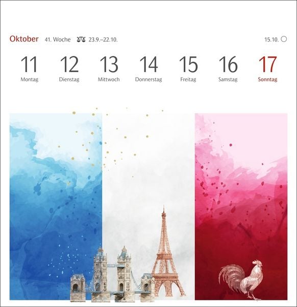Produktbild: Welches Buch bin ich? Premium-Postkartenkalender 2027 - Literarischer R&auml;tselkalender