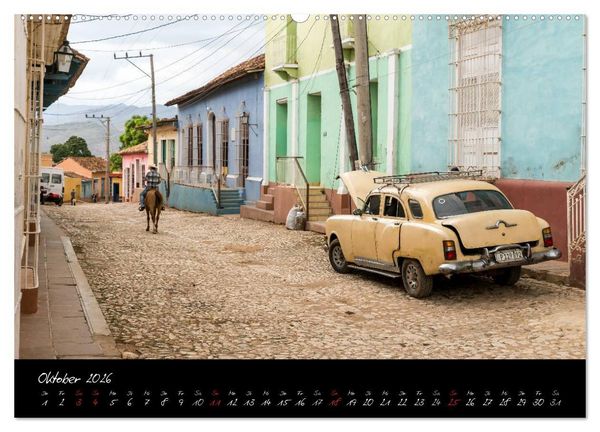 Produktbild: Kubas Klassische Automobile 2026 (Wandkalender 2026 DIN A2 quer), CALVENDO Monatskalender