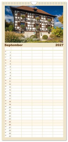 Produktbild: Familienplaner 2027 - Immenstaad am sch&ouml;nen Bodensee mit 5 Spalten (Wandkalender, 21 x 45 cm) CALVENDO